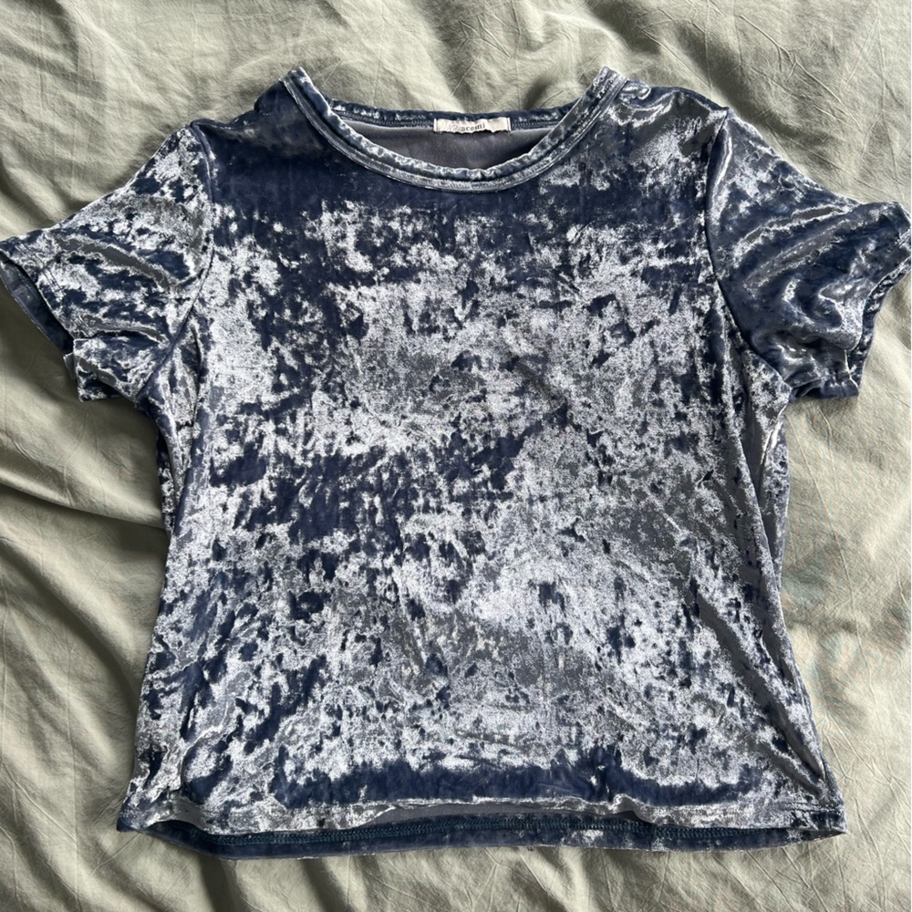 Velvet tee